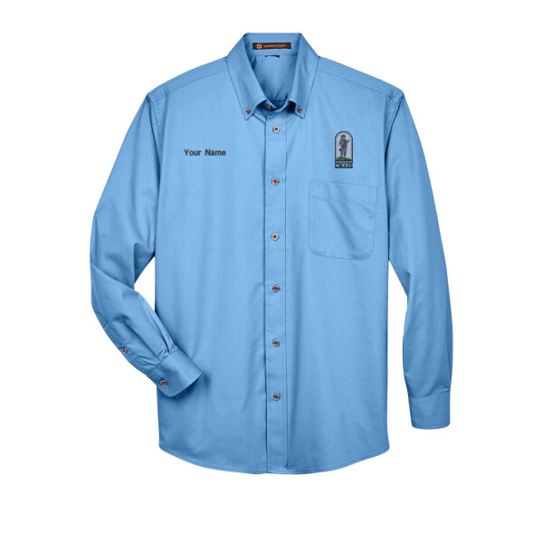 -Personalized- Men's Easy Blend™ Twill Shirt Thumbnail